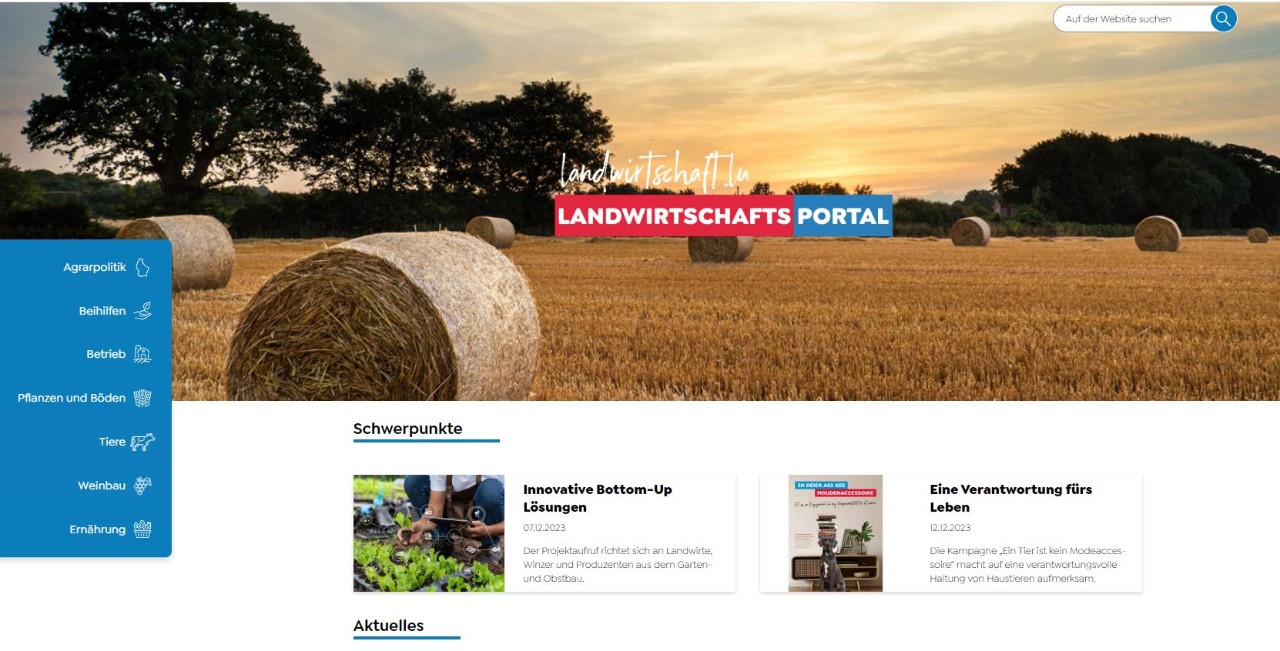 Landwirtschaftsportal